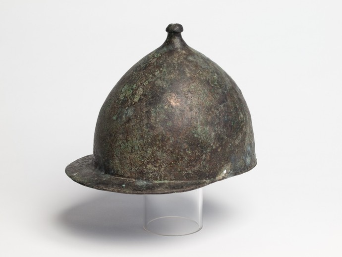 Helm aus Bronze