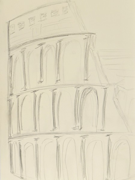 Lilli Pikorz, Untitled, 28 x 39,5 cm, Bleistift auf Papier, 2025.