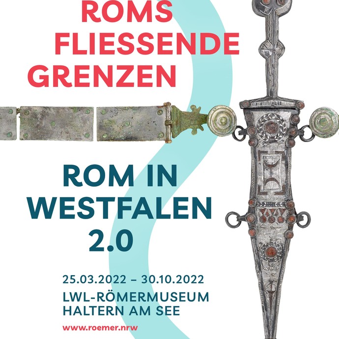 Plakat: Sonderausstellung "Rom in Westfalen 2.0" (öffnet vergrößerte Bildansicht)