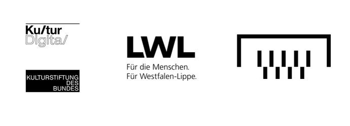 Logos vom LWL, dem Deutschen Bergbau-Museum Bochum und der Kulturstiftung des Bundes