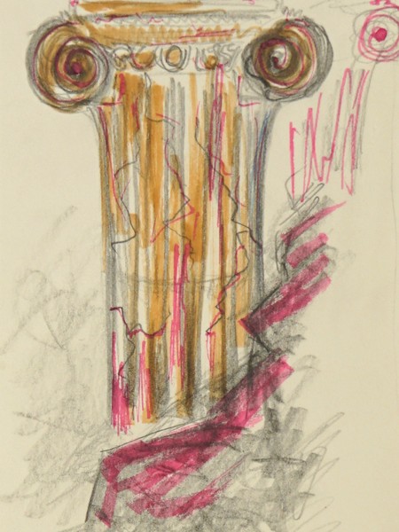 Nele Hülsmann, Untitled, 50 x 50 cm, Öl auf Leinwand, 2025.