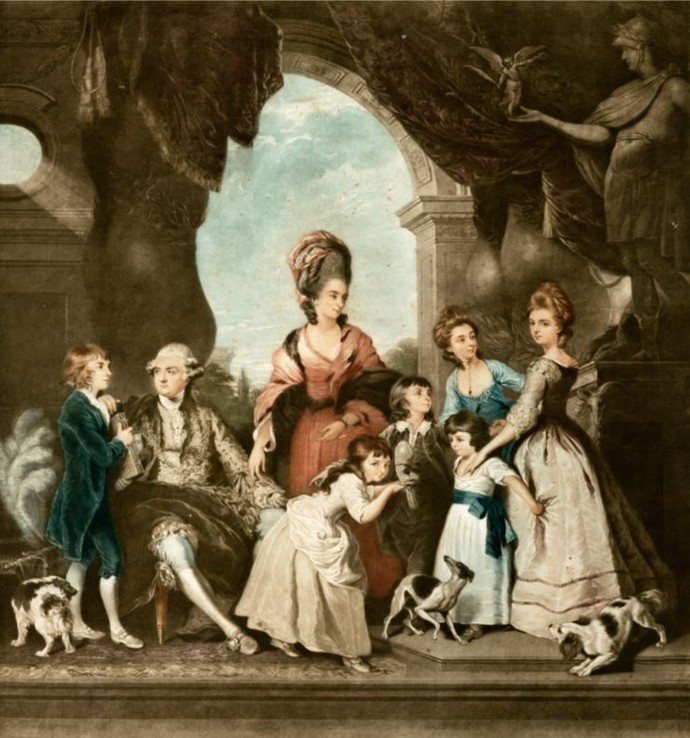 Gemälde der Marlborough-Familie