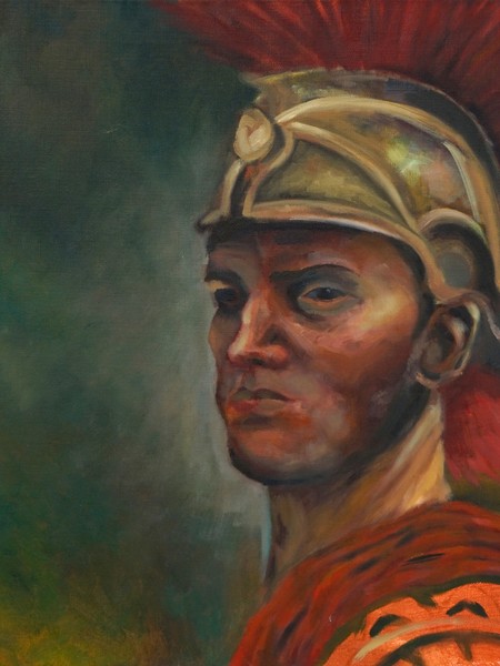 Nele Hülsmann, Untitled, 60 x 60 cm, Öl auf Leinwand, 2025.