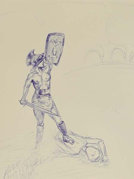 Nele Hülsmann, Untitled, 50 x 50 cm, Öl auf Leinwand, 2025.