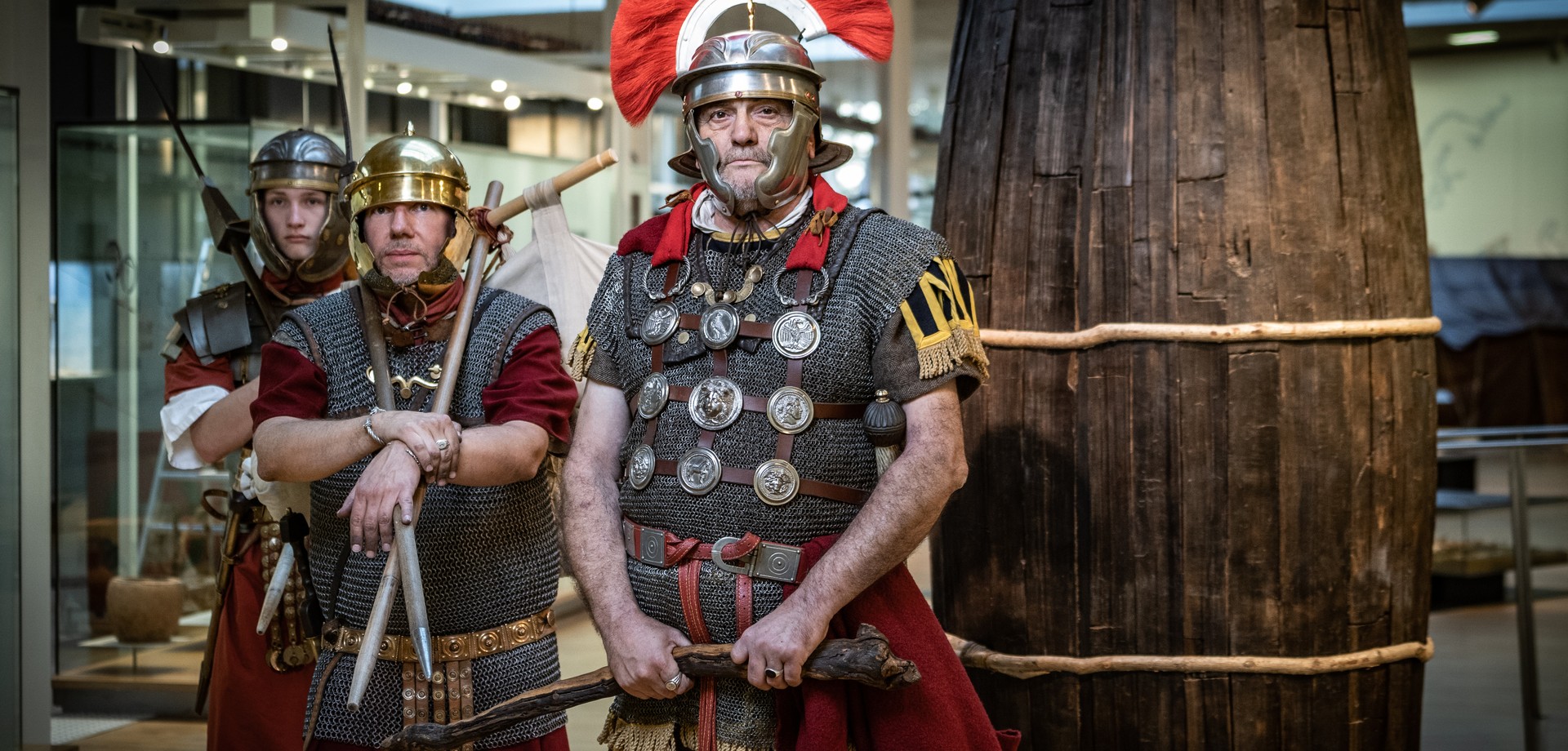 Römer in Dauerausstellung (Foto: LWL/ Jülich)