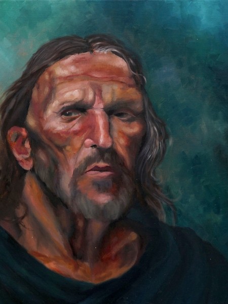 Nele Hülsmann, Untitled, 70 x 70 cm, Öl auf Leinwand, 2025.