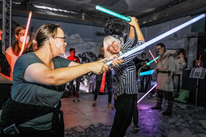 Laserschwert-Workshop