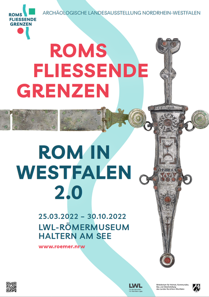 Ausstellungsplakat "Römer in Westfalen"
